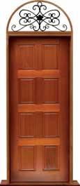 8 panel: double door + sidelight on right