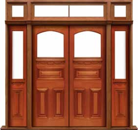 edwardian: door in frame