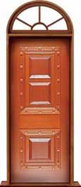 mediterranean: double door + sidelight on right