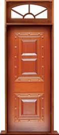 mediterranean: double door + sidelight on right
